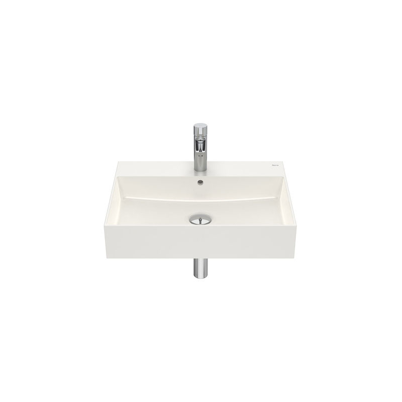 INSPIRA SQUARE Umywalka 600X490 FINECERAMIC BEŻ ROCA A32752C650