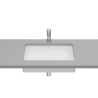 INSPIRA SQUARE Umywalka podblatowa 540x320 FINECERAMIC BIAŁY MAT ROCA A327535620