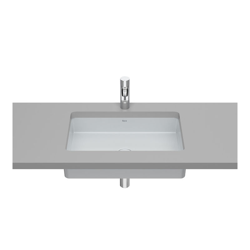 INSPIRA SQUARE Umywalka podblatowa 540x320 FINECERAMIC PERŁA ROCA A327535630