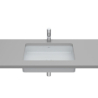 INSPIRA SQUARE Umywalka podblatowa 540x320 FINECERAMIC PERŁA ROCA A327535630