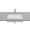 INSPIRA SQUARE Umywalka podblatowa 540x320 FINECERAMIC BEŻ ROCA A327535650