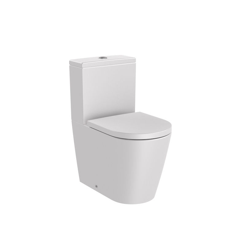 INSPIRA ROUND Miska wc do kompaktu Rimless BTW o/podwójny 600 mm PERŁA ROCA A342529630
