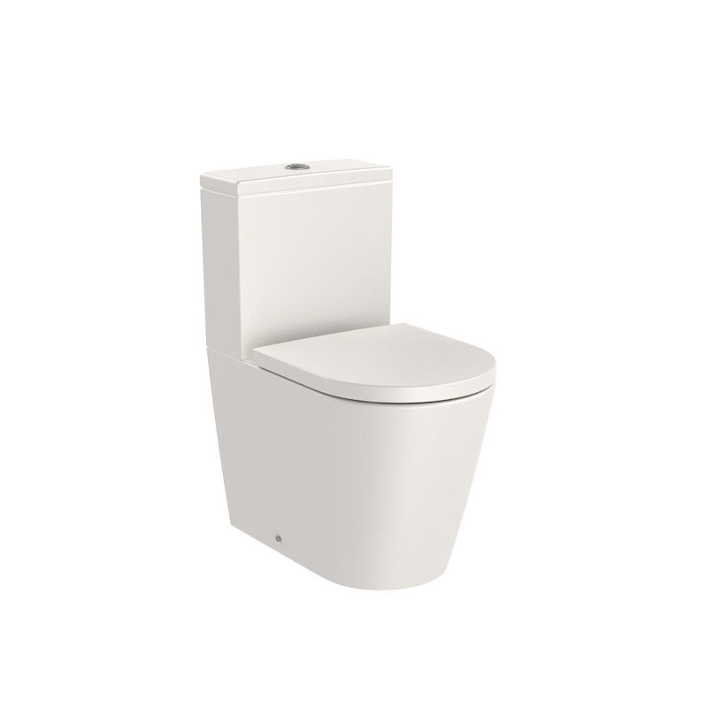 INSPIRA ROUND Miska wc do kompaktu Rimless BTW o/podwójny 600 mm BEŻ ROCA A342529650
