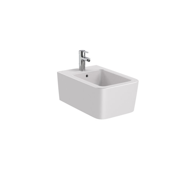 INSPIRA SQUARE Bidet podwieszany 560 x 370 PERŁA ROCA A357535630