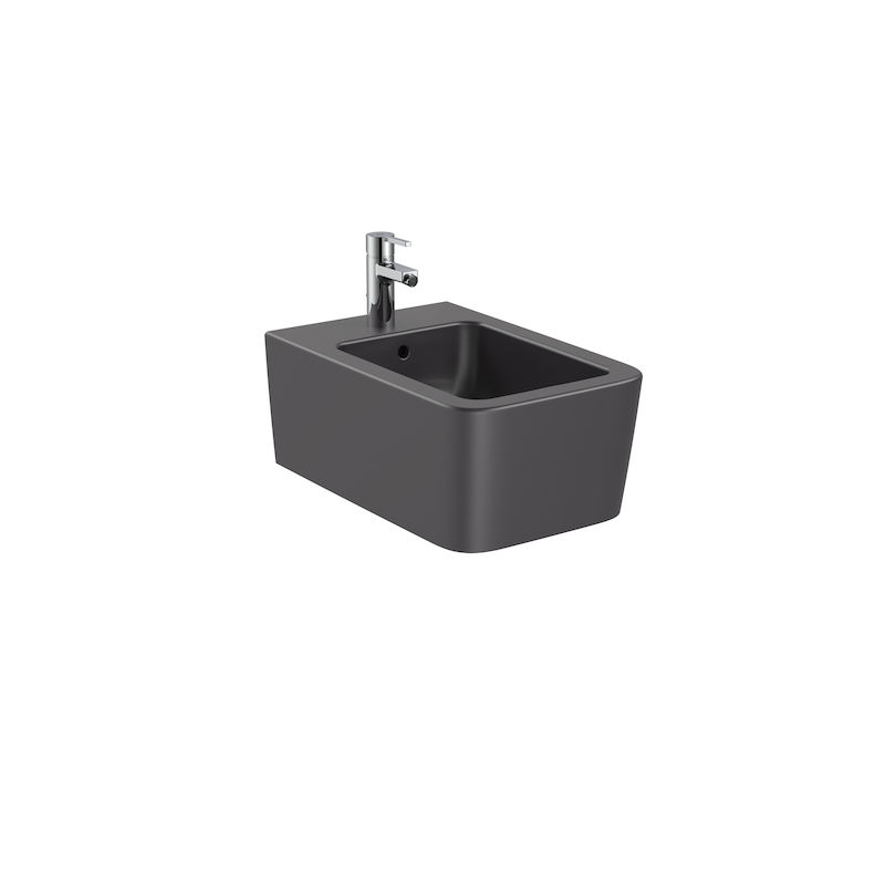 INSPIRA SQUARE Bidet podwieszany 560 x 370 ONYX ROCA A357535640