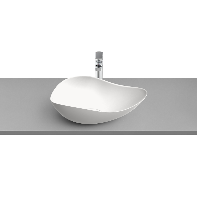 OHTAKE Umywalka nablatowa 54x37,5x18,5 cm biały mat ROCA A327A13620
