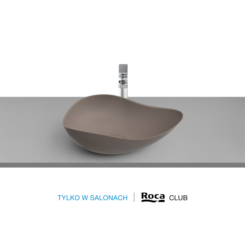 OHTAKE Umywalka nablatowa 54x37,5x18,5 cm cafe ROCA A327A13660