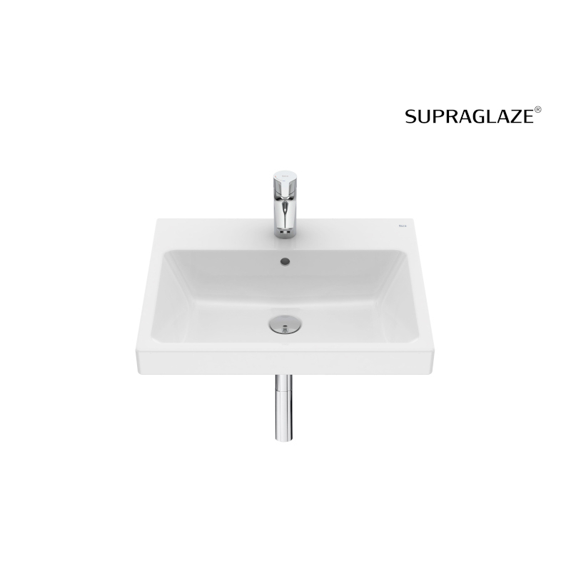 GAP Umywalka ścienna 55x46 cm Supraglaze ROCA A3270MVS00