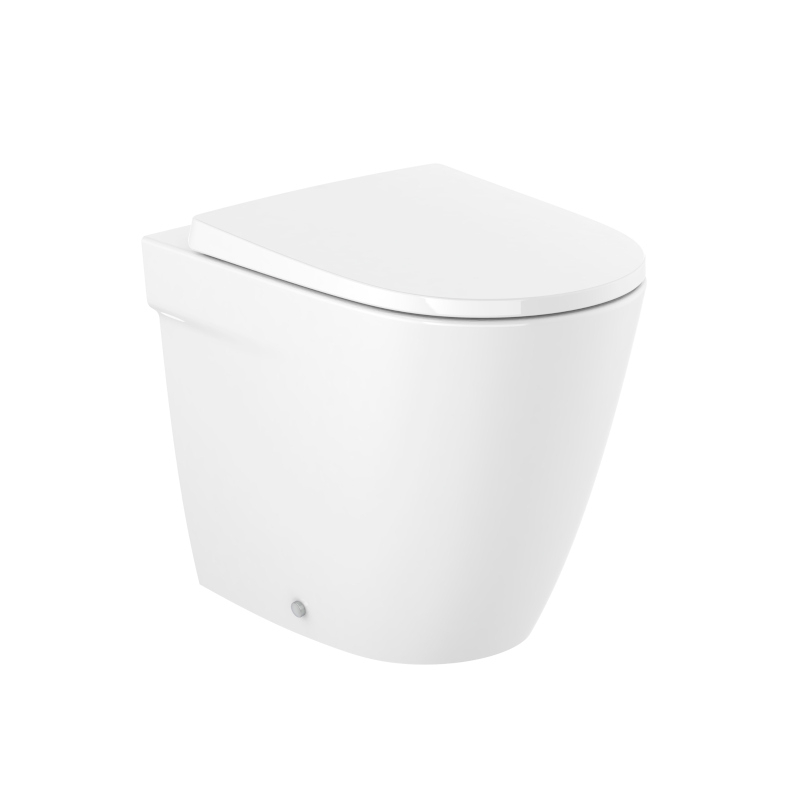 ONA Miska WC stojąca Rimless 53 cm przyścienna Supraglaze ROCA A347687S00