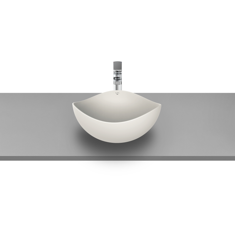 OHTAKE Umywalka nablatowa 37,5x37,5x17,5 cm Beżowy ROCA A327A15650
