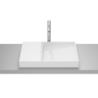 HORIZON Umywalka nablatowa DASH 60x38 cm BIAŁY POŁYSK ROCA A32727900B