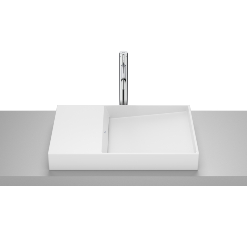 HORIZON Umywalka nablatowa DASH 60x38 cm BIAŁY MAT ROCA A32727962B