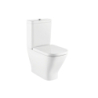 GAP SQUARE Miska WC do kompaktu Rimless 60 cm, przyścienna BTW, o/podwójny ROCA A34273A000