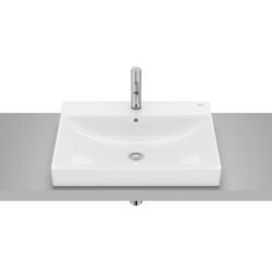 ONA Umywalka blatowa 60x45 cm z otworem na baterię Fineceramic ROCA A32768N000