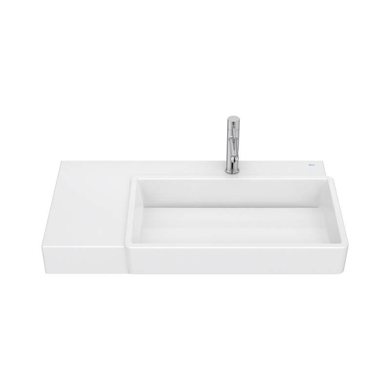 TURA Umywalka ścienna /meblowa 80x43 cm PRAWA ROCA A327696000
