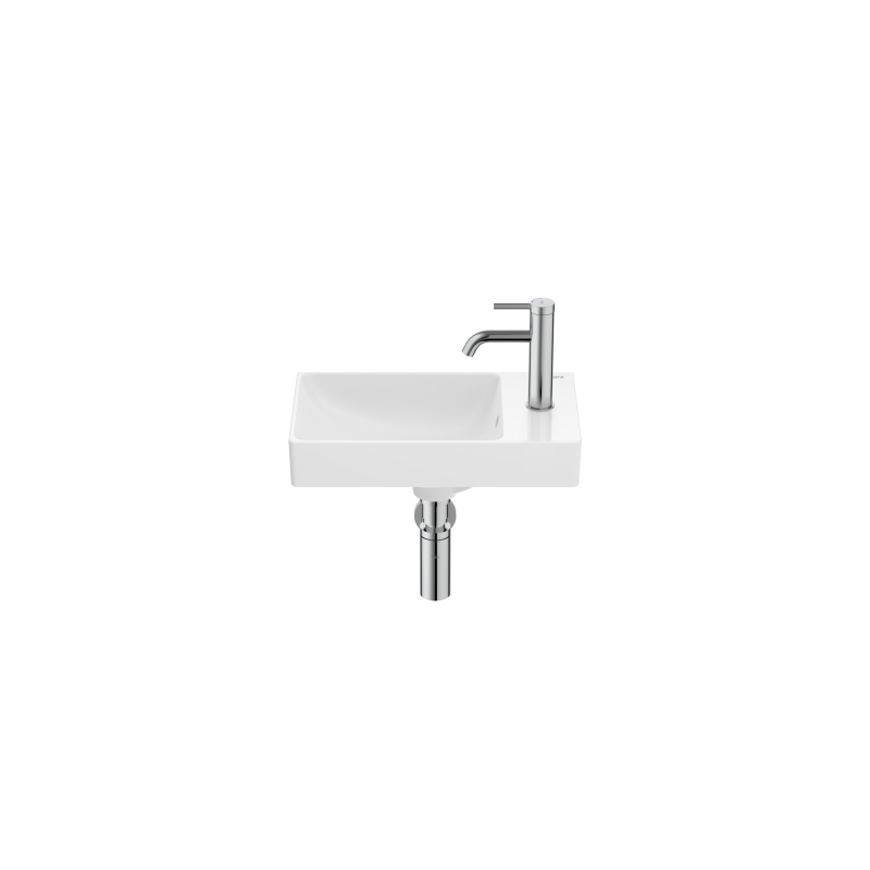 ONA Umywalka meblowa UNIK 45x26 cm CPT Fineceramic BIAŁY POŁYSK ROCA A327681004