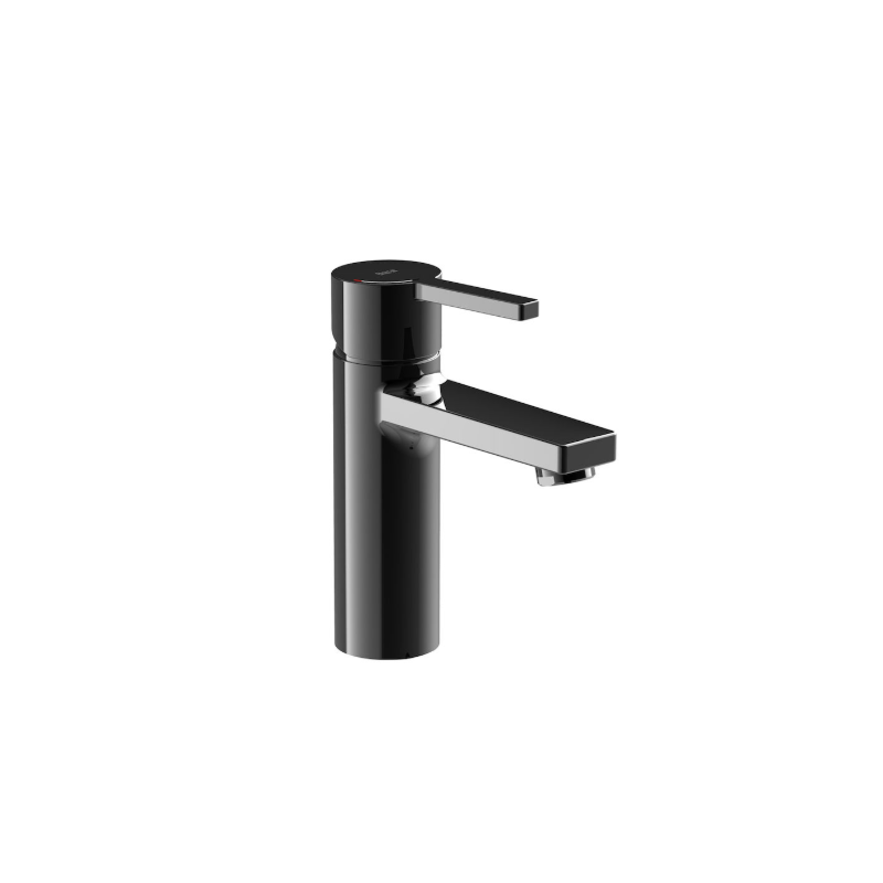 NAIA BLACK bateria umywalkowa Cold Start, bez korka ROCA A5A3A96CN0