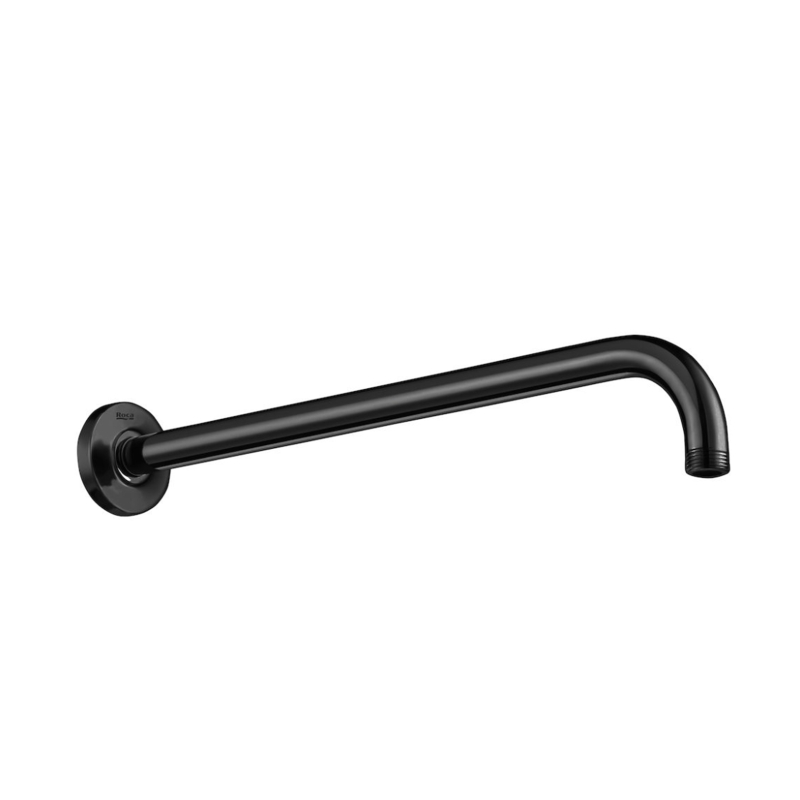 BLACK Ramię prysznicowa proste 400mm ROCA A5B0250CN0