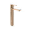 NAIA ROSE GOLD bateria umywalkowa wysoka, Cold Start, bez korka ROCA A5A3B96RG0