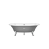WANNA ŻELIWNA NEWCAST 170X85 DNO ANTY/P BIAŁ ROCA A233650000