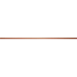 Listwa ścienna Steel Copper 4 119,8x2,3 POŁYSK REKT. (P.44359)