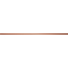 Listwa ścienna Steel Copper 4 119,8x2,3 POŁYSK REKT. (P.44359)