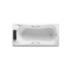 WANNA AKRYLOWA BECOOL 180X80,ZAGLOWEK, UCHWYTY BIAŁ ROCA A248015001