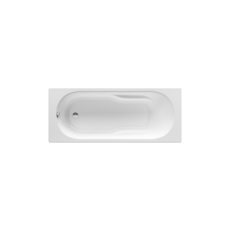 GENOVA-N WANNA AKRYLOWA 1600X750 BIAŁA 5PAL NOGI BIAŁ ROCA A248387000