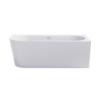 ETERNITY CORNER RIGHT 1650x750 Z SYFONEM KLIK-KLAK ROCA A248592000