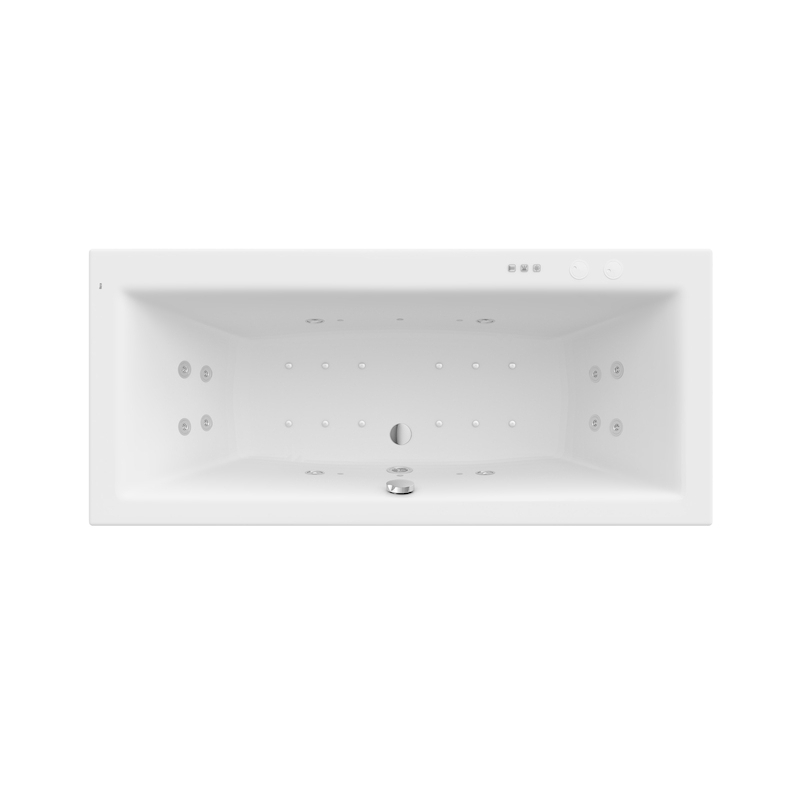 VITA 1800X800 SMART WATERAIR PLUS BIAŁ ROCA A24T078000