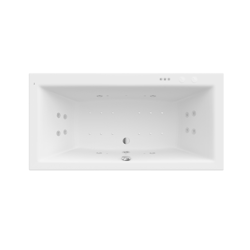 VITA 1800X900 SMART WATERAIR PLUS BIAŁ ROCA A24T086000