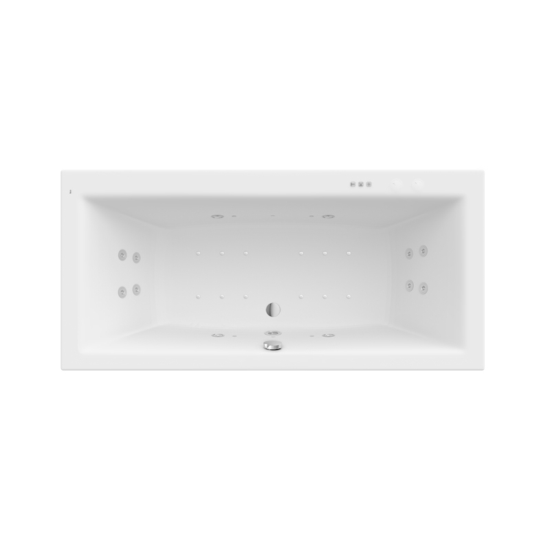 VITA 1900X900 SMART WATERAIR PLUS BIAŁ ROCA A24T094000