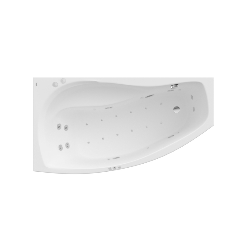 NICOLE LH 140X75 SMART WATERAIRPLUS BIAŁ ROCA A24T109000