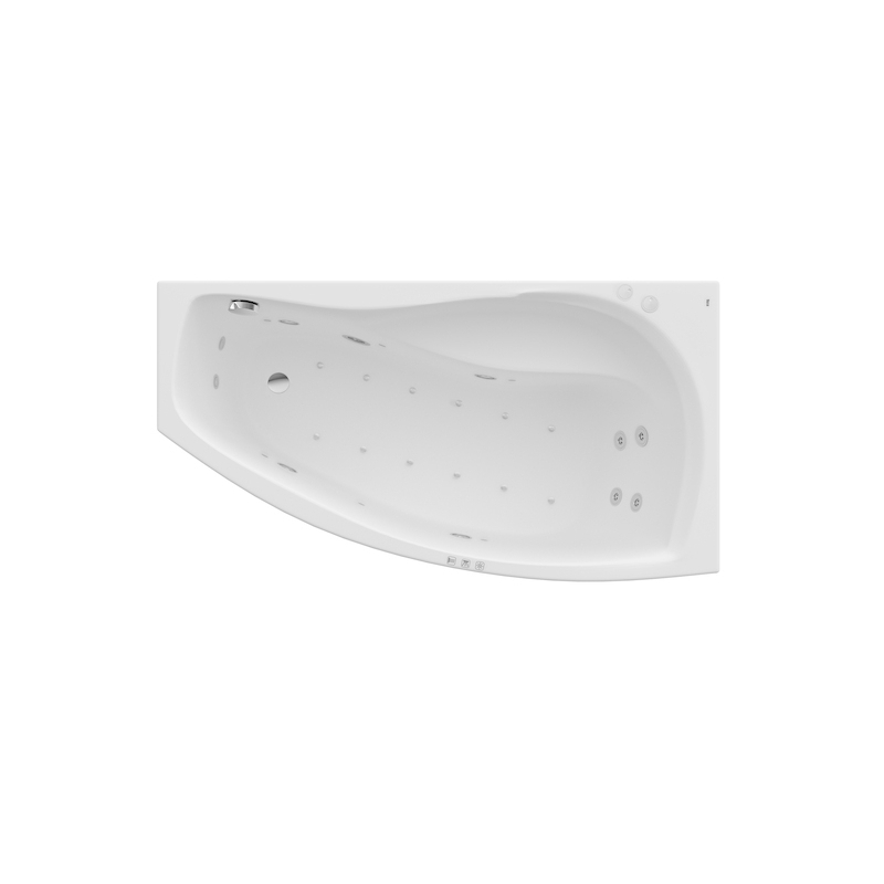 NICOLE RH 1400X75 SMARTWATERAIRPLUS BIAŁ ROCA A24T117000