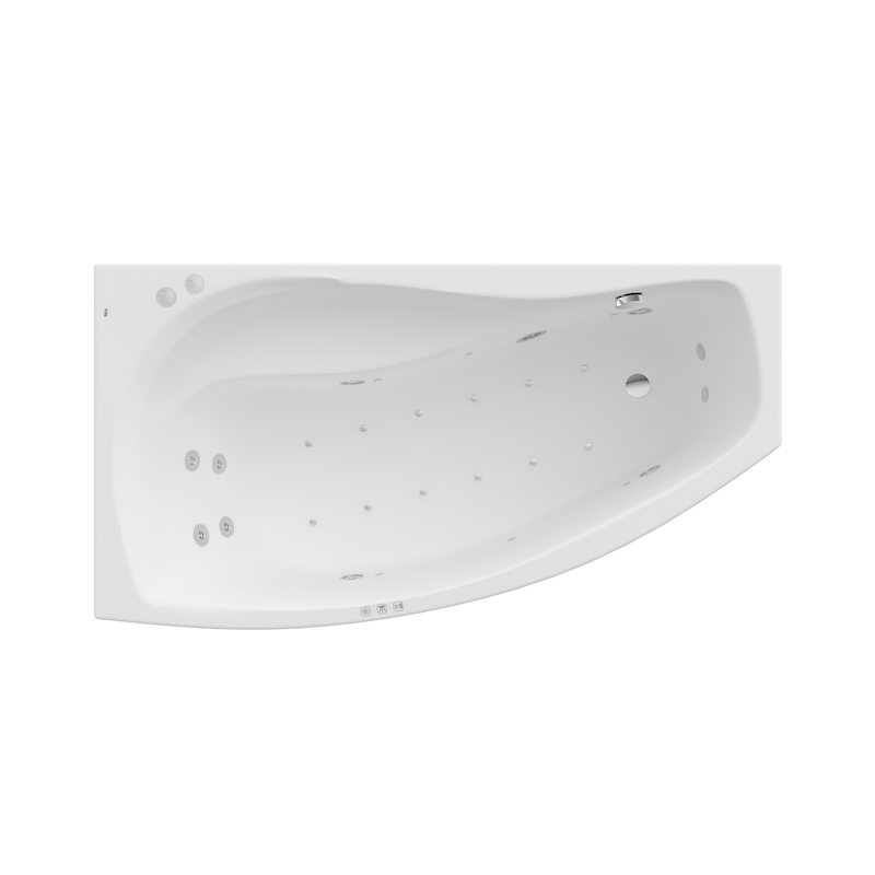 NICOLE LH 150X80 SMART WATERAIRPLUS BIAŁ ROCA A24T125000