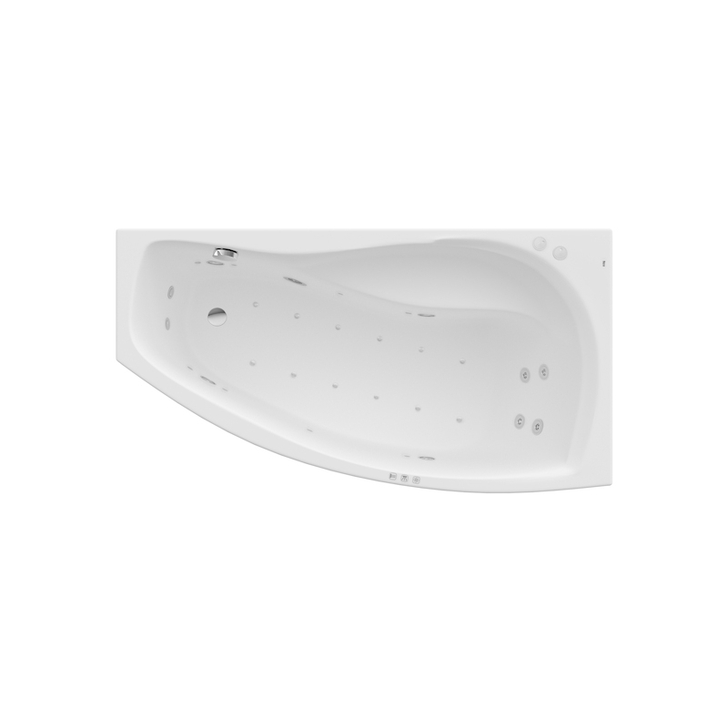 NICOLE RH 150X80 SMART WATERAIRPLUS BIAŁ ROCA A24T133000