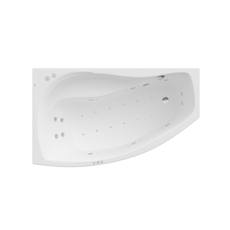 NICOLE LH 160X95 SMART WATERAIRPLUS BIAŁ ROCA A24T173000