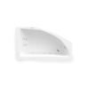 AQUAMAR. RH 175X100 SM.WATERAIRPLUS BIAŁ ROCA A24T245000