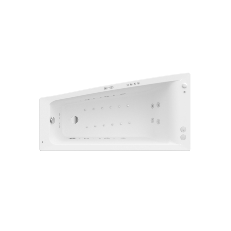 EASY 1500X800 LH EFFECTS GOLD WITH OPTION BIAŁ ROCA A24T288000