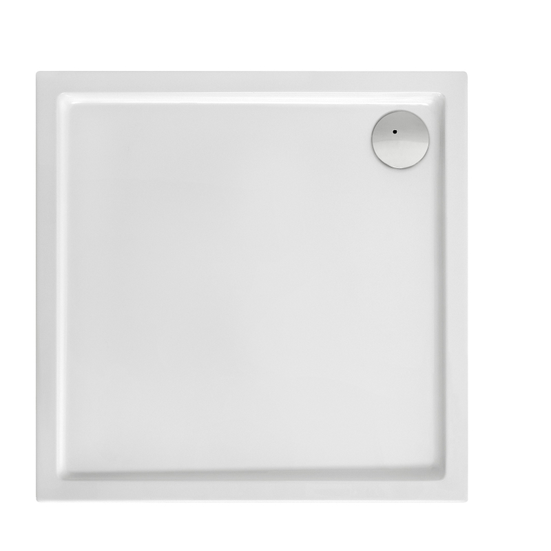 BR GRANADA KWAD.FLAT 800X800X40 BIAŁ ROCA A276253000