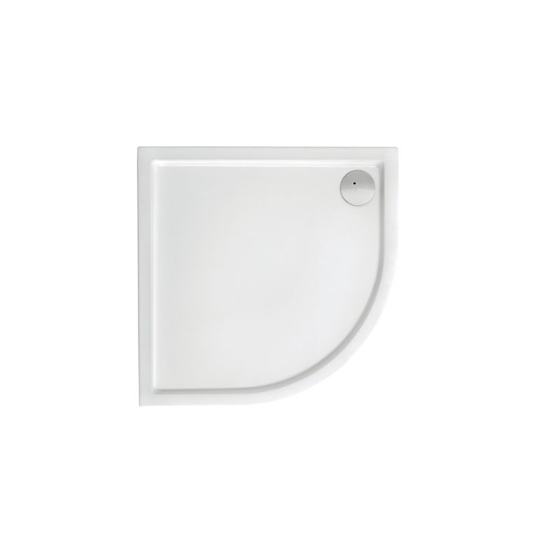 BR GRANADA PÓŁOKR.MEDIO 900X900X75 BIAŁ ROCA A27T003000