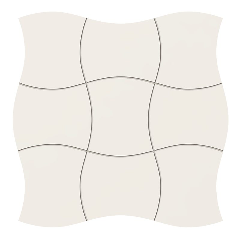 Mozaika ścienna Royal Place white 29,3x29,3 POŁYSK GAT.1 (P.44421)