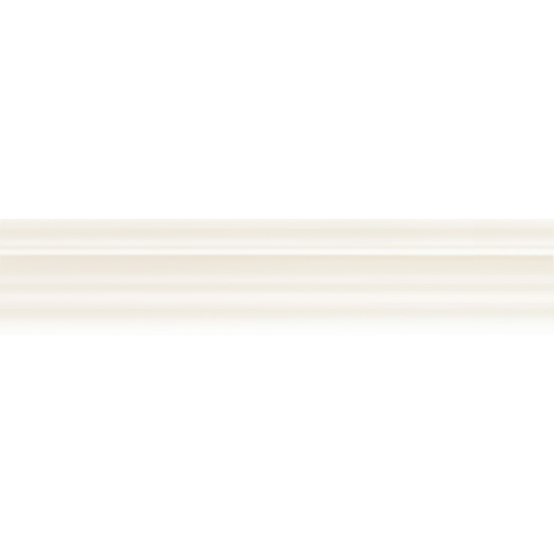Listwa ścienna Royal Place white 2 29,8x6,2 POŁYSK REKT. (P.44427)