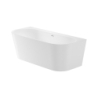 Raina back-to-wall 170X75 wanna przyścienna STONEX przel. slot, syfon klik-klak, możliwość instalacji baterii ROCA A248668000