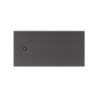 MAGMA brodzik prostokątny Stonex 2000 x 100 mm, niski syfon w komplecie, kolor onyks ROCA APE017D03E803640