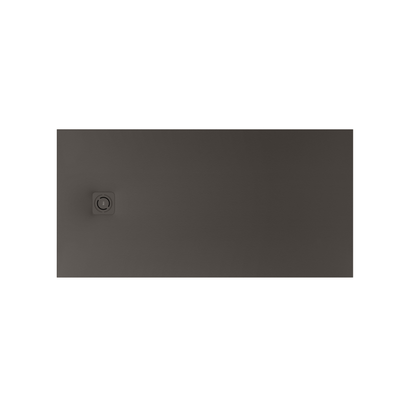 MAGMA brodzik prostokątny Stonex 2000 x 100 mm, niski syfon w komplecie, kolor cafe ROCA APE017D03E803660