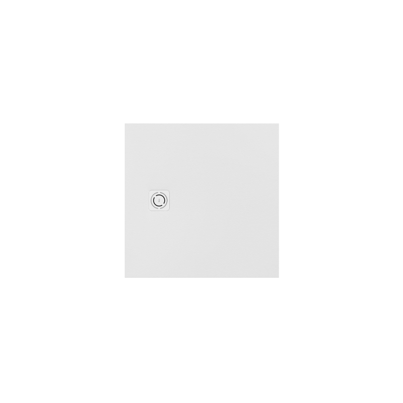 MAGMA brodzik prostokątny Stonex 900 x 900 mm, niski syfon w komplecie, kolor biały ROCA APE0138438403100