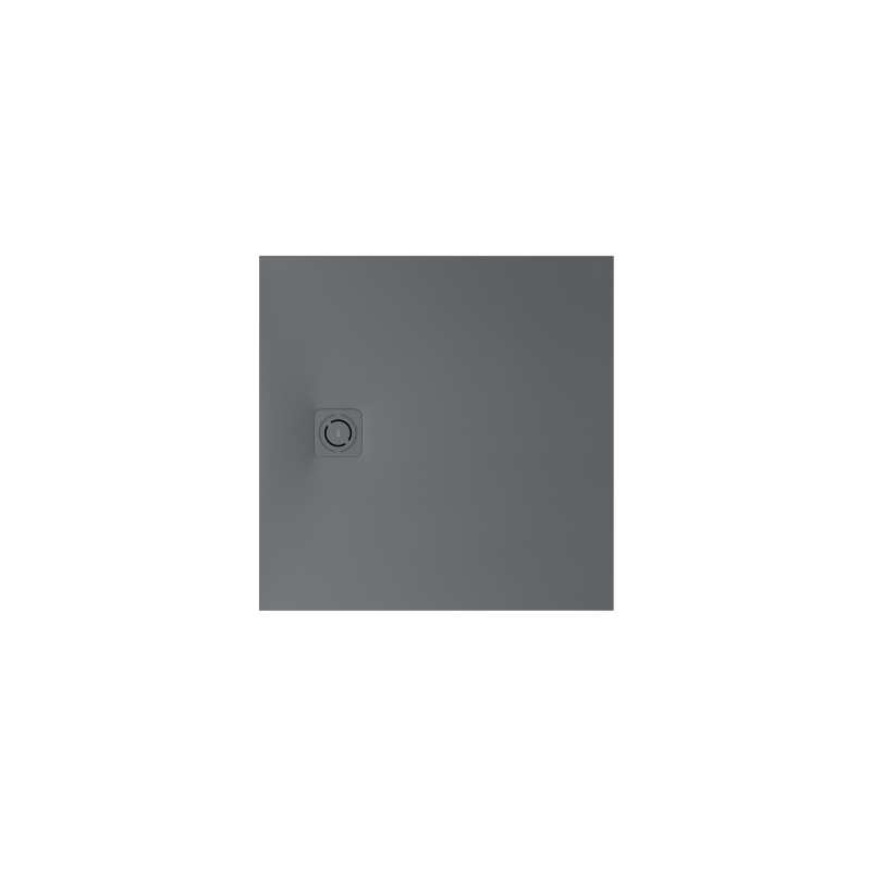 MAGMA brodzik prostokątny Stonex 900 x 900 mm, niski syfon w komplecie, kolor szary łupek ROCA APE0138438403200