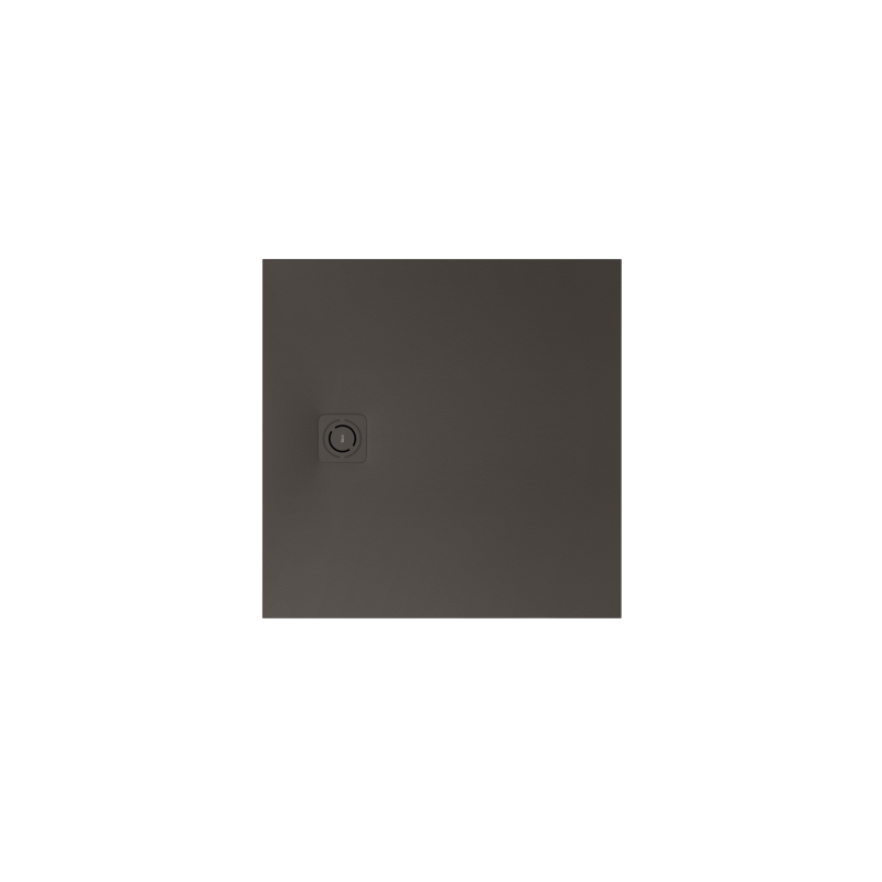 MAGMA brodzik prostokątny Stonex 900 x 900 mm, niski syfon w komplecie, kolor cafe ROCA APE0138438403660