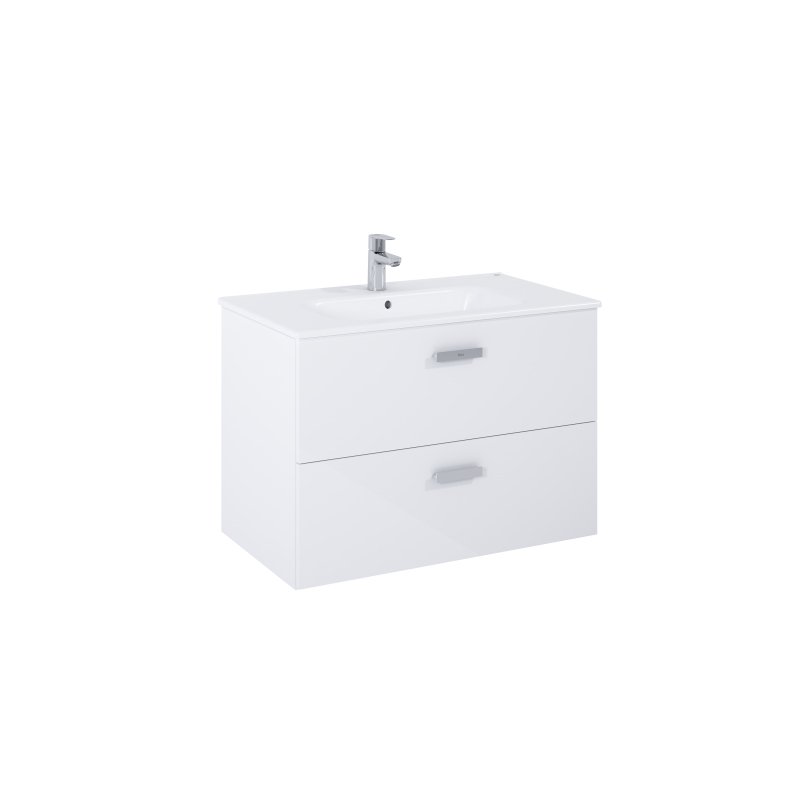 VICTORIA BASIC Zestaw Unik szuflady 80 cm biały ROCA A855852806